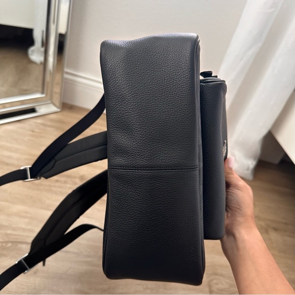 Coach Court Backpack In Signature Canvas Black - Picture 12 of 14